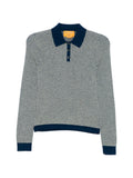 Guest In Residence Pique cashmere polo shirt