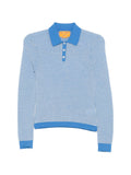 Guest In Residence Pique cashmere polo shirt