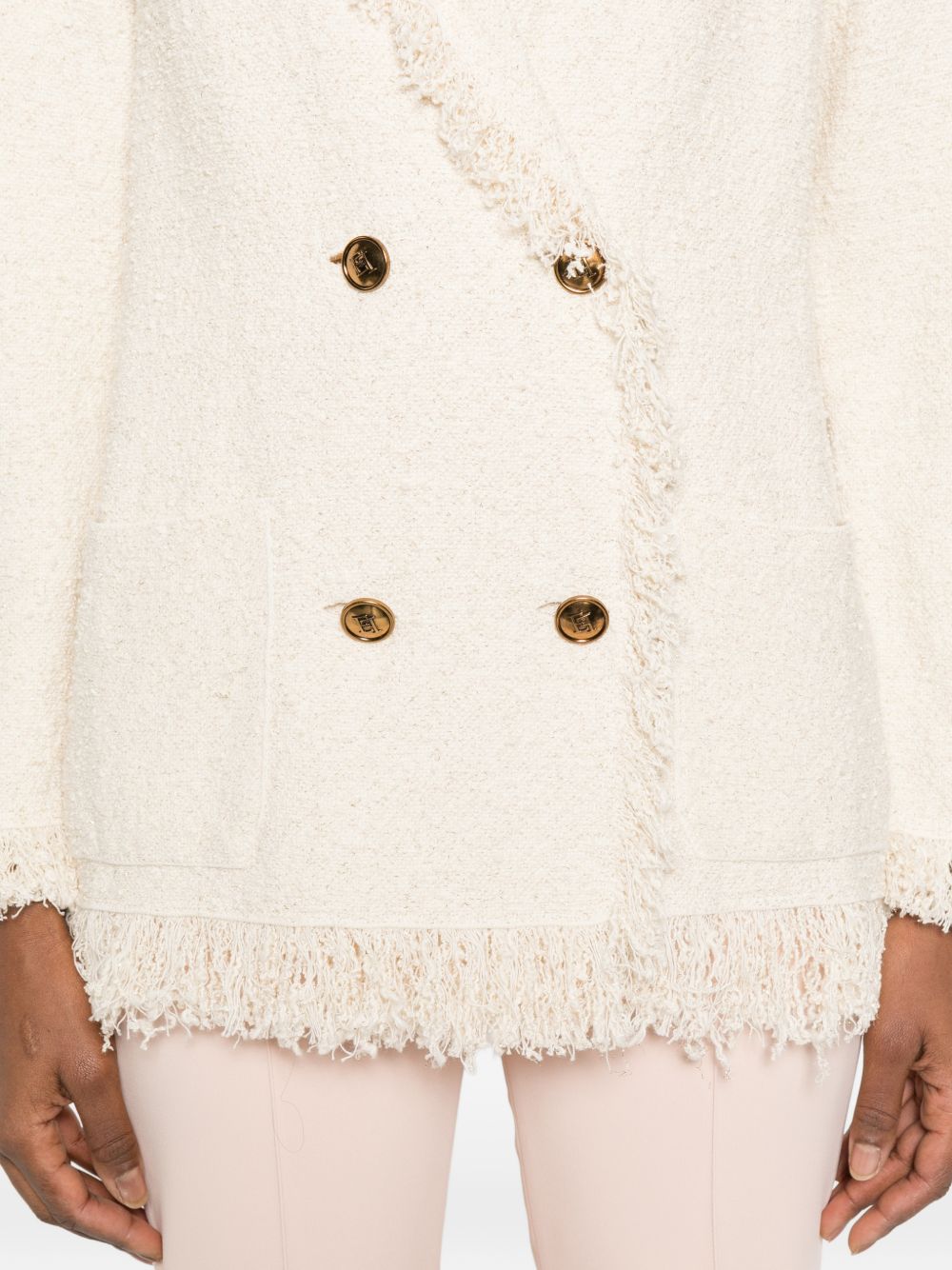Elisabetta Franchi Jackets White