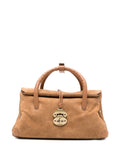 Zanellato Dotta Brown Leather Handbag