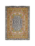 Pierre Louis Mascia Printed silk and cotton scarf