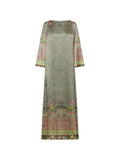 Pierre Louis Mascia A-line silhouette Printed silk dress