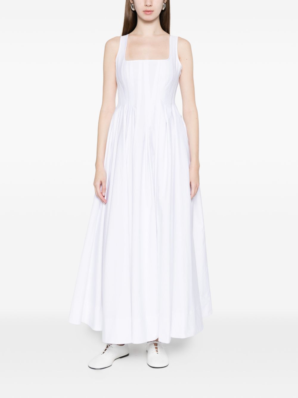 Sportmax Cotton long dress