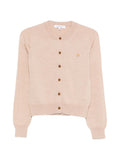 Maison Kitsuné Maison KitsunÃ© Baby Fox wool cardigan