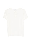 Base Linen and cotton blend t-shirt