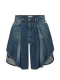 Balenciaga Denim cotton bermuda shorts