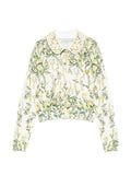 Alice + Olivia Carson printed cardigan