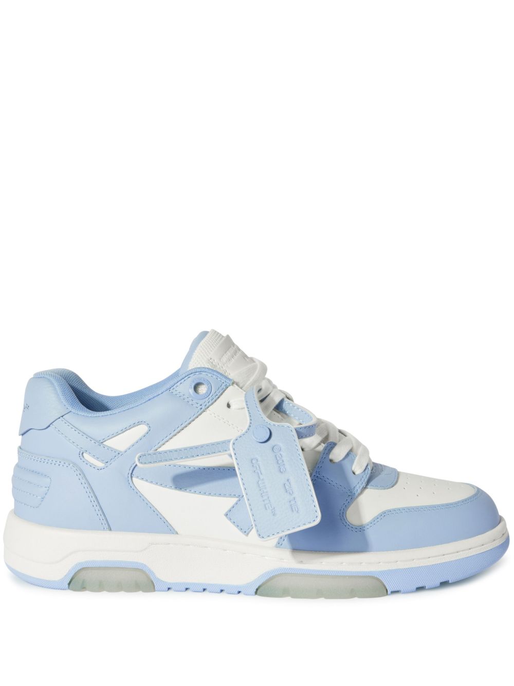 Off White Out Of Office leather sneakers