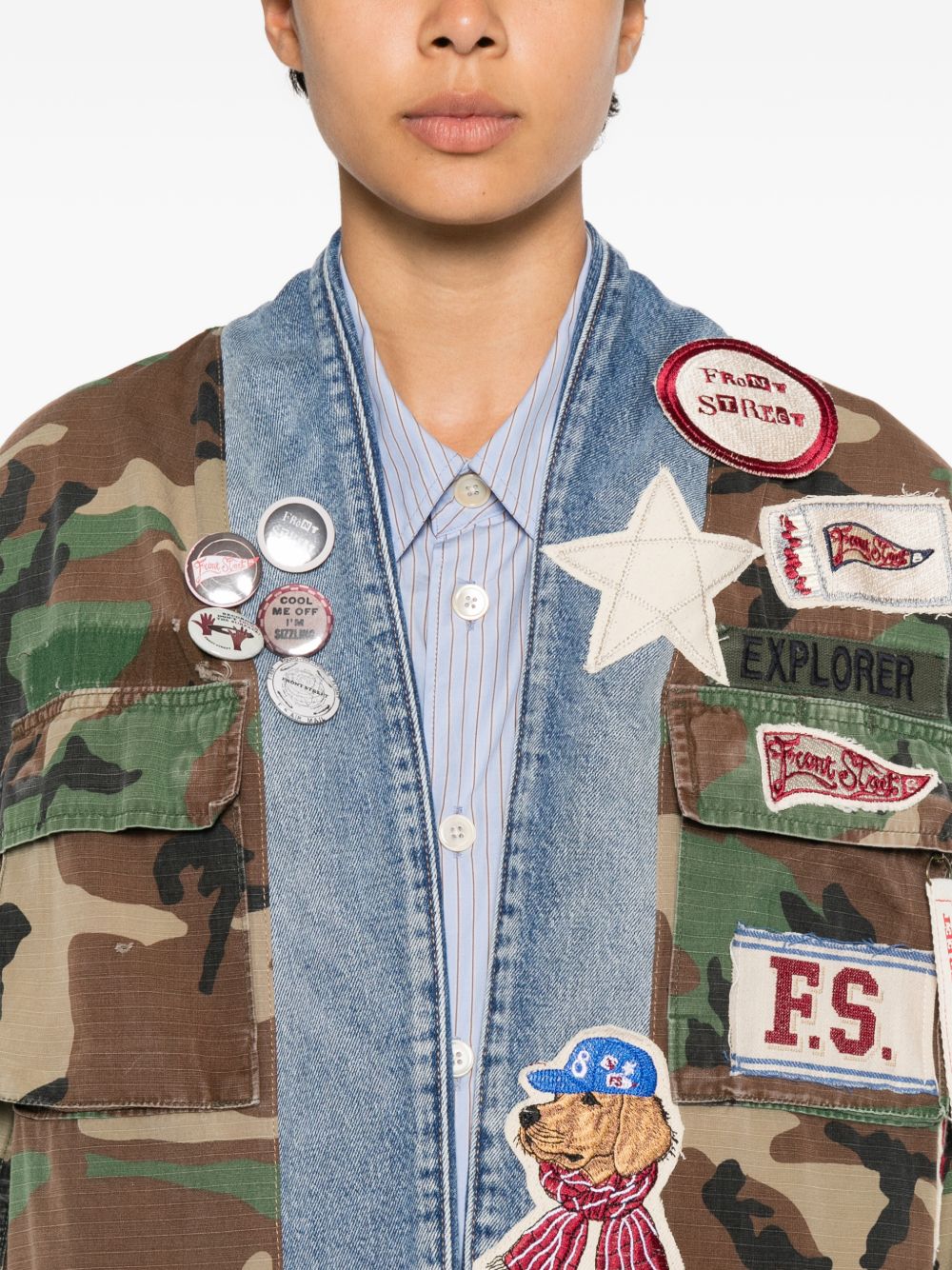 Front Street Cotton kimono jacket