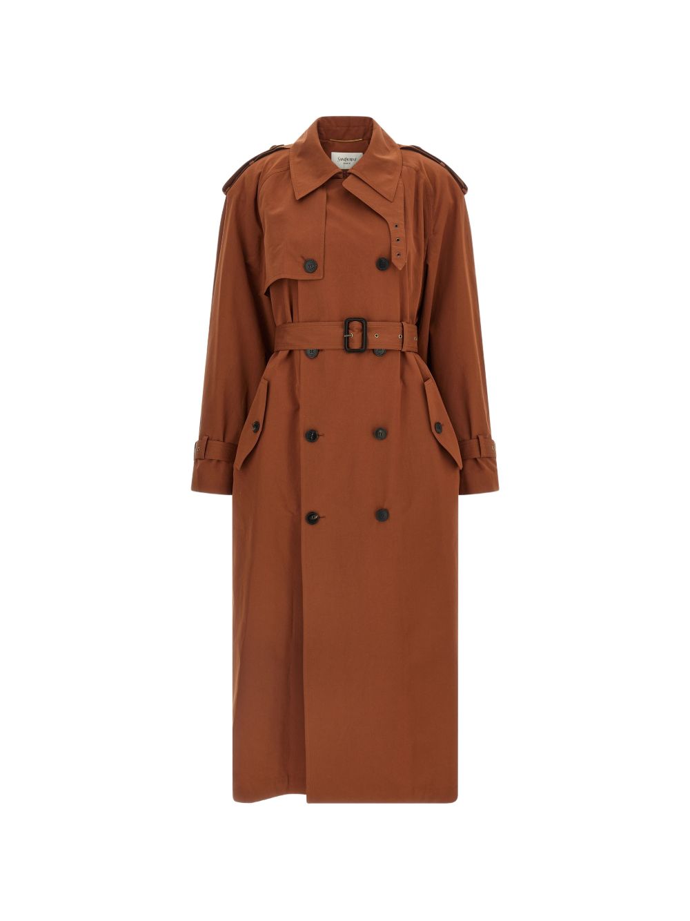 Saint Laurent Cotton and silk trench coat