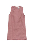 Semicouture Sheena linen mini dress