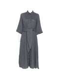 Archivio '67 Linen chemisier dress