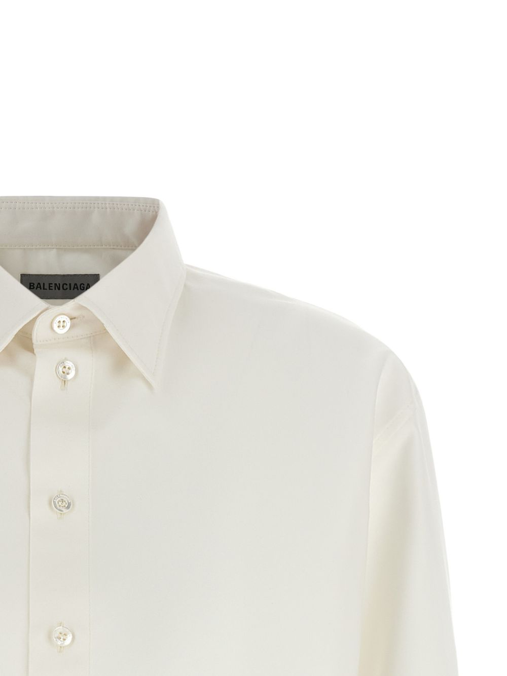 Balenciaga Cotton cropped shirt
