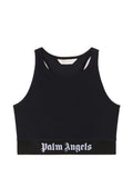 PALM ANGELS Top BLACK