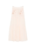 Ermanno Scervino Cotton Long Skirt