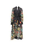 Lavi Printed Long Dress