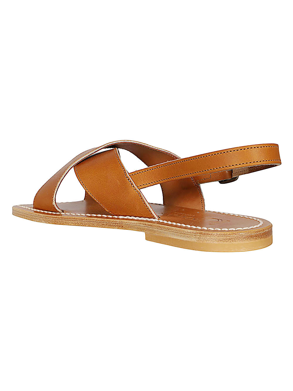 K Jacques St Tropez Sandals LUGGAGE