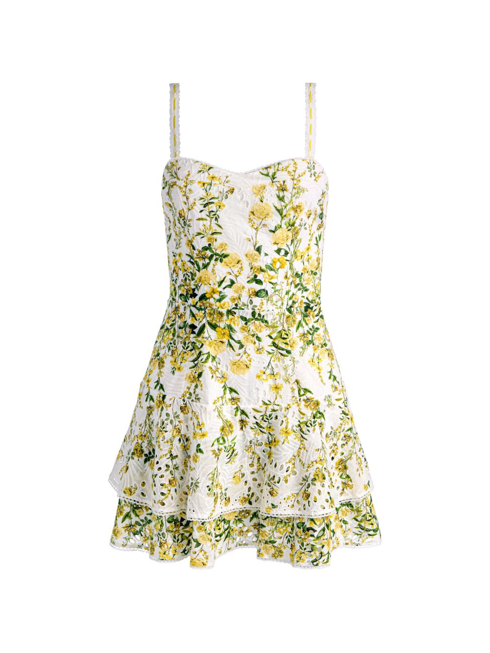 Alice + Olivia Dresses WHITE