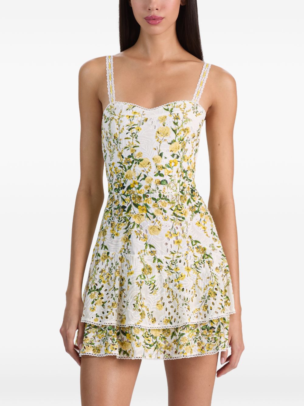 Alice + Olivia Dresses WHITE