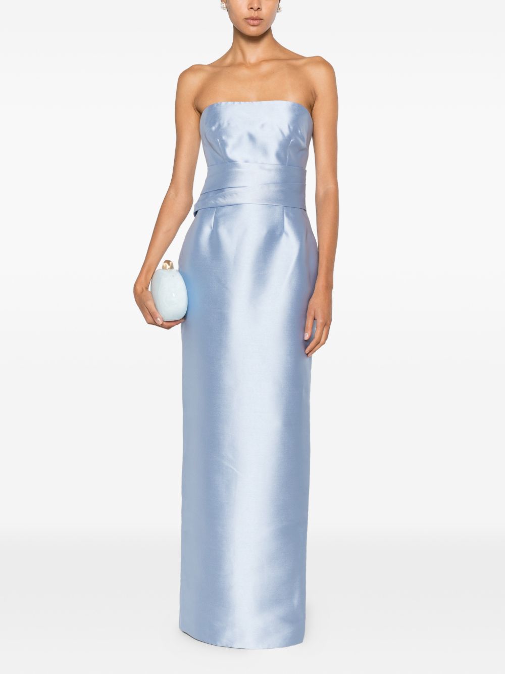 Solace London Dresses LIGHT BLUE