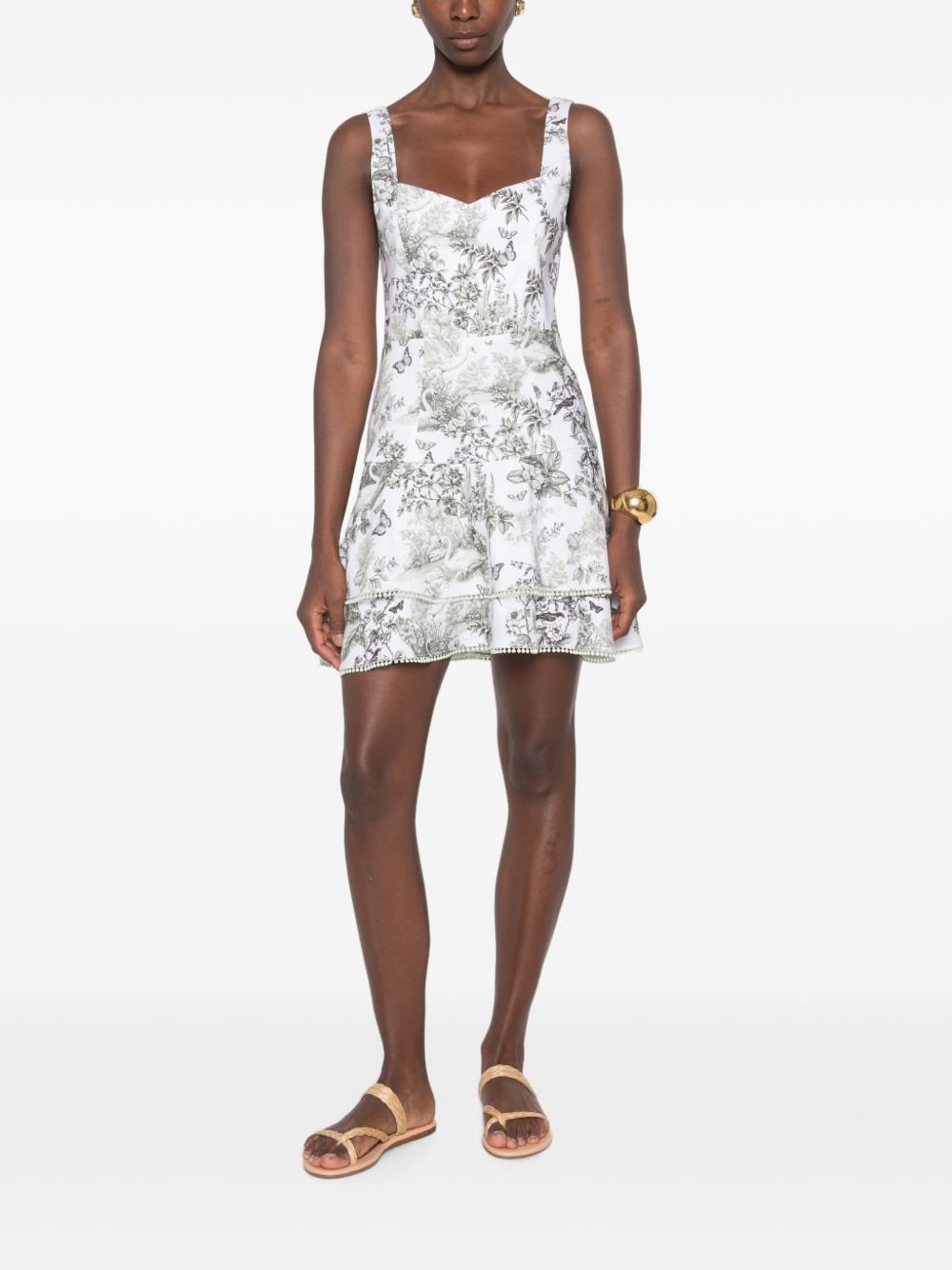 Alice + Olivia Dresses WHITE