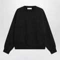 Fear of God Essentials Black cotton fleece crewneck sweatshirt