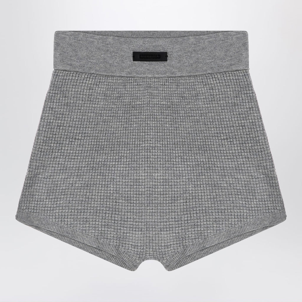 Fear of God Essentials Grey Honeycomb Short