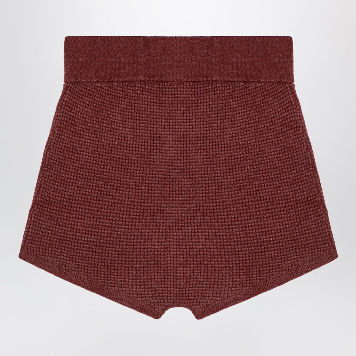 Fear of God Essentials Burgundy Honeycomb Short