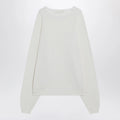 Fear of God Essentials Cloud white nylon-blend sweater