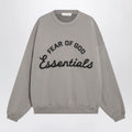 Fear of God Essentials Faded Seal cotton fleece crewneck sweatshirt
