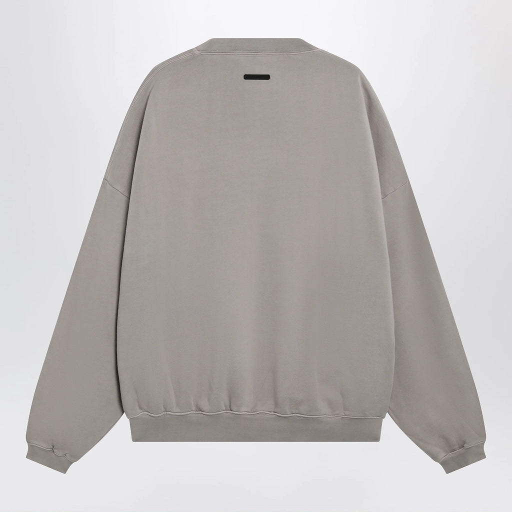Fear of God Essentials Faded Seal cotton fleece crewneck sweatshirt