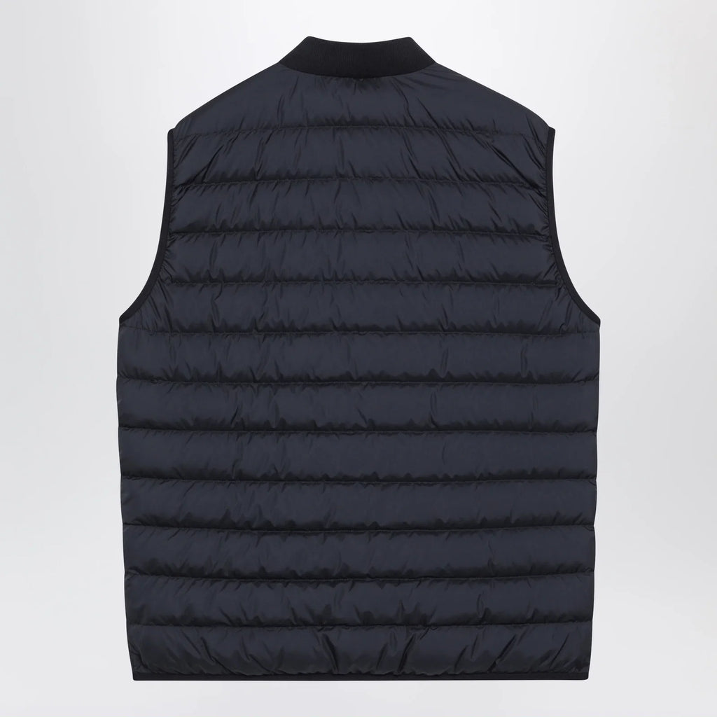 Moncler Blue quilted Froissel waistcoat