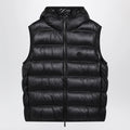 Moncler Black nylon-padded Panestrel waistcoat