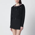 Vivienne Westwood Black cropped sweatshirt with Orb logo