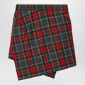 Vivienne Westwood Wool mini skirt with tartan pattern