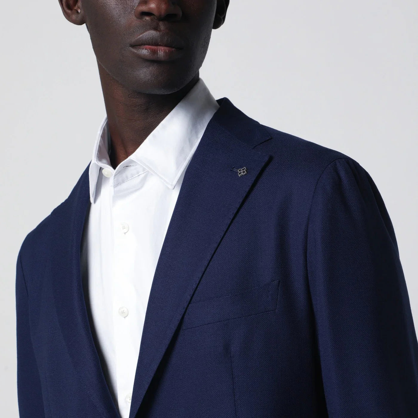 Tagliatore Blueette wool single-breasted jacket