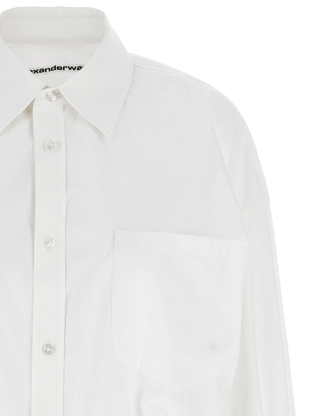 Alexander Wang Pre-styled Shirt Dress W Chain Dress