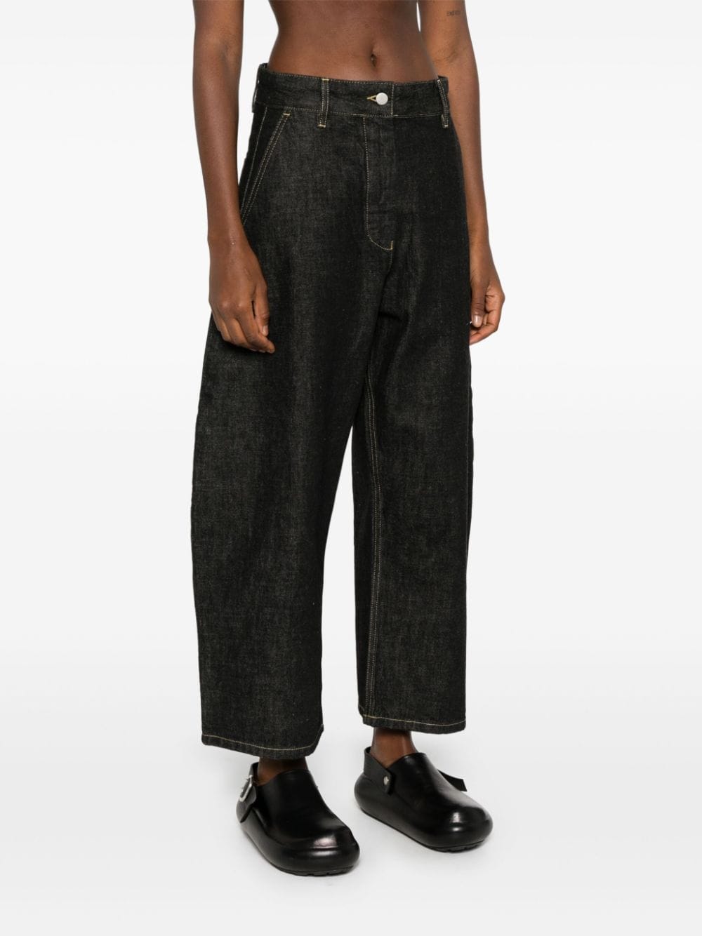STUDIO NICHOLSON PRE Jeans BLACK
