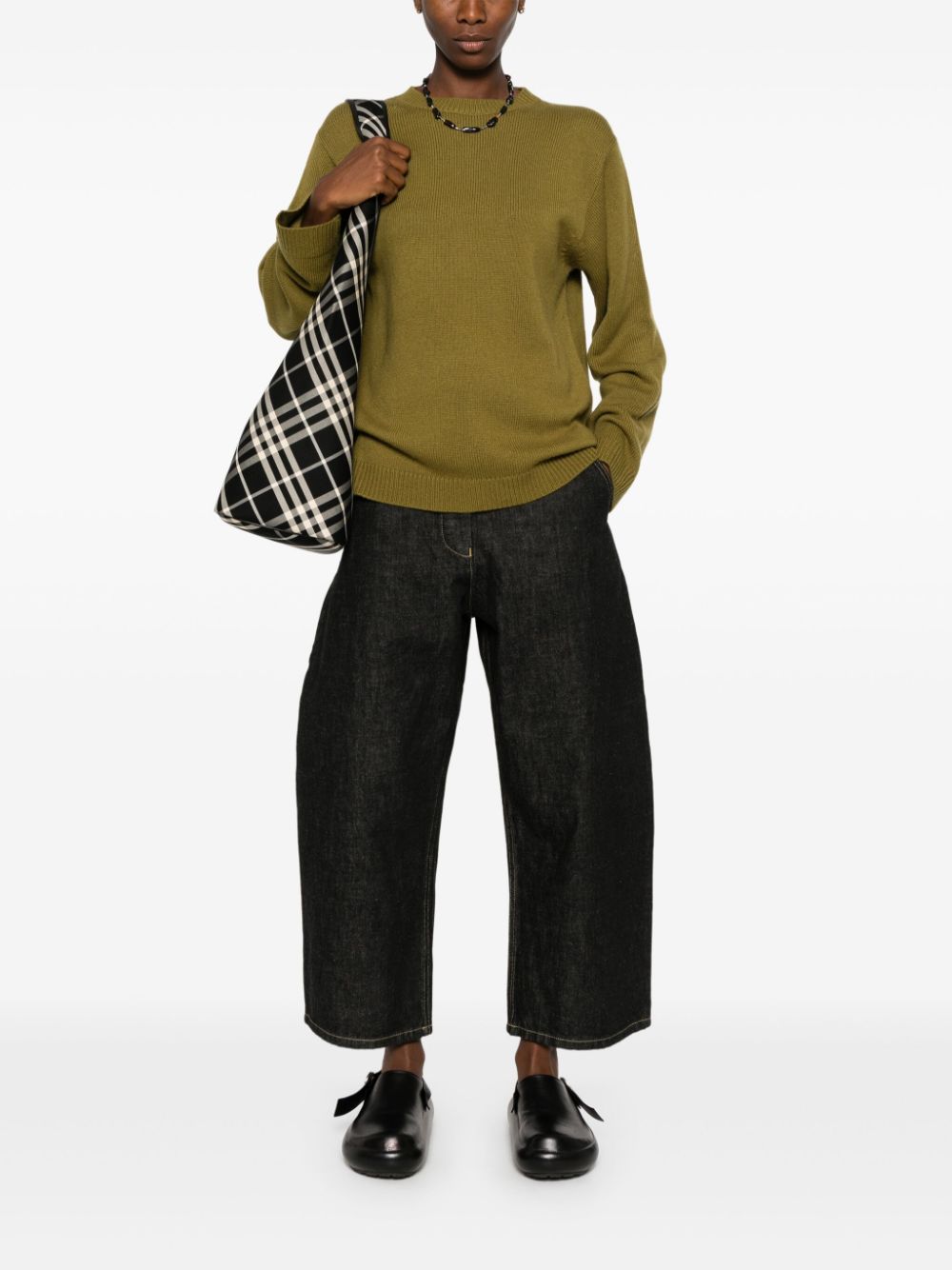 STUDIO NICHOLSON PRE Jeans BLACK