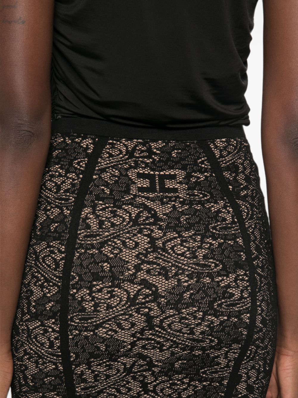 Elisabetta Franchi Skirts BLACK
