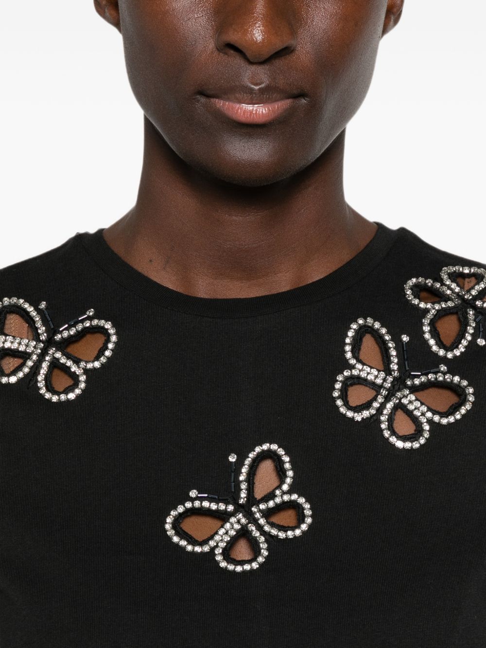 Alice + Olivia T-shirts and Polos BLACK