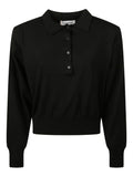 032C THE FRANKIE SHOP PRE T-shirts and Polos BLACK