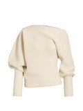 032C Alberta Ferretti Sweaters WHITE