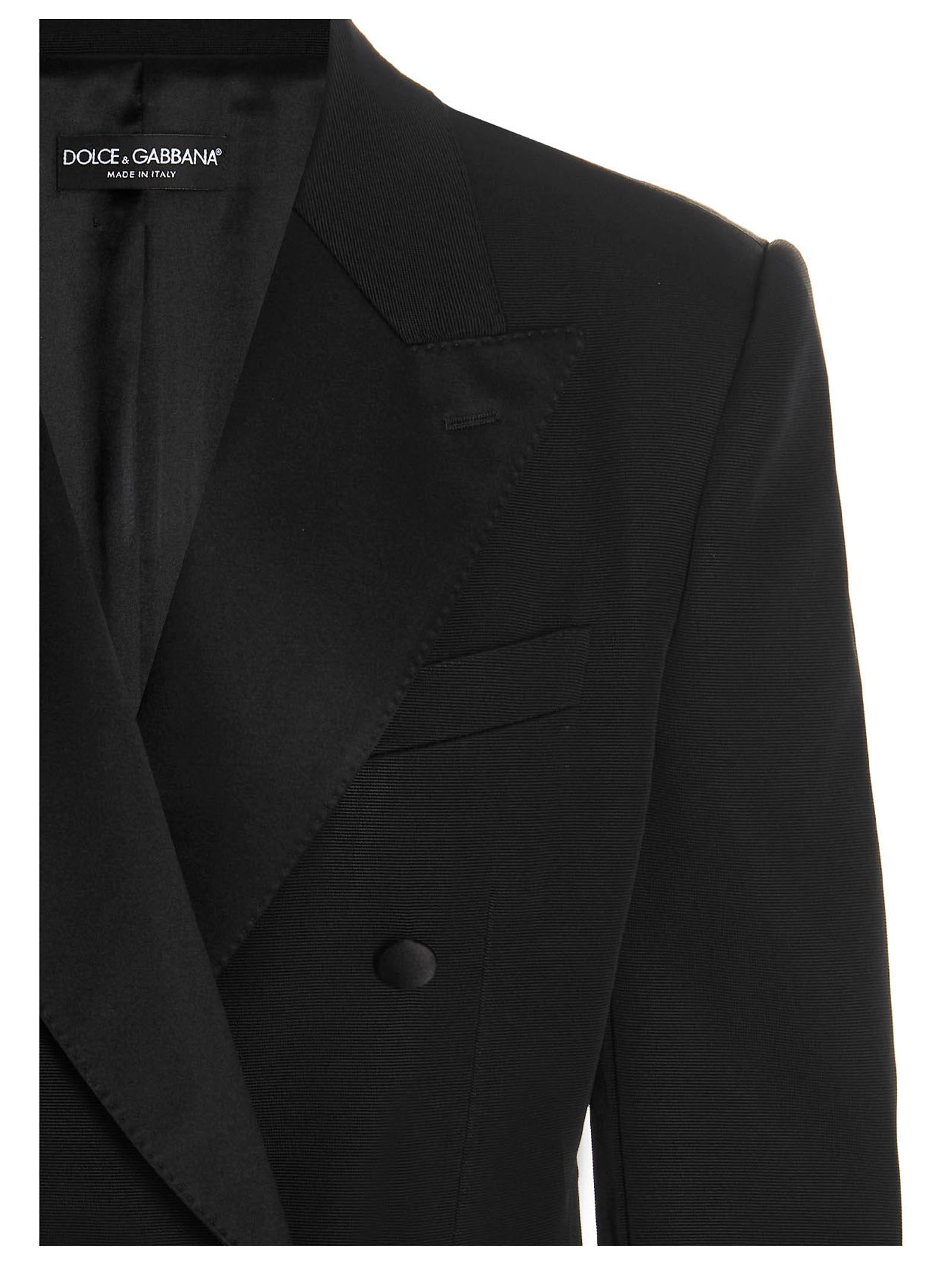 Dolce & Gabbana Padded Shoulders Double-breasted Blazer Jacket