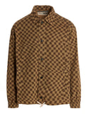Incotex Red X Facetasm Check Print Overshirt