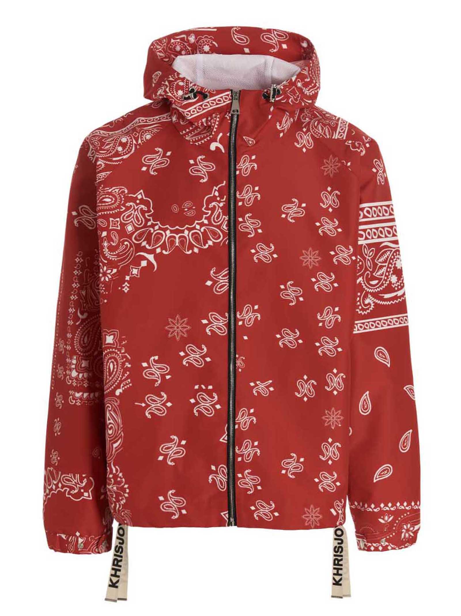 Khrisjoy Windbreaker Bandana Hood Jacket