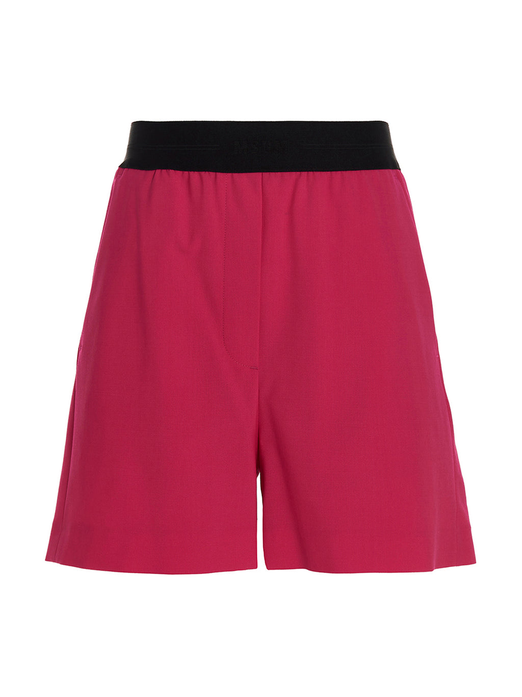 Msgm Wool Bermuda Shorts