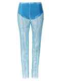 Giuseppe Di Morabito Sequin Mesh Pants