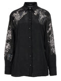Versace Satin Lace Shirt