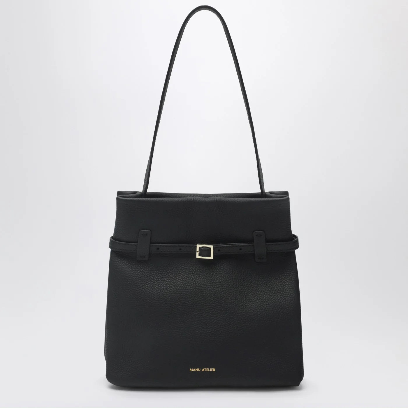 Manu Atelier Mini Tote du Jour black bag